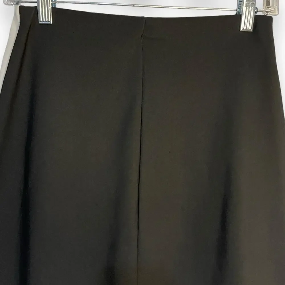 PS Perseption Mini Skirt Women's L Juniors Black Cheer VTG Academia Color Block